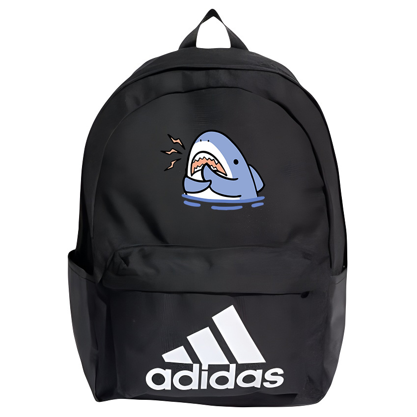 

Adidas Полиэстеровый рюкзак унисекс черный, Biu Shark