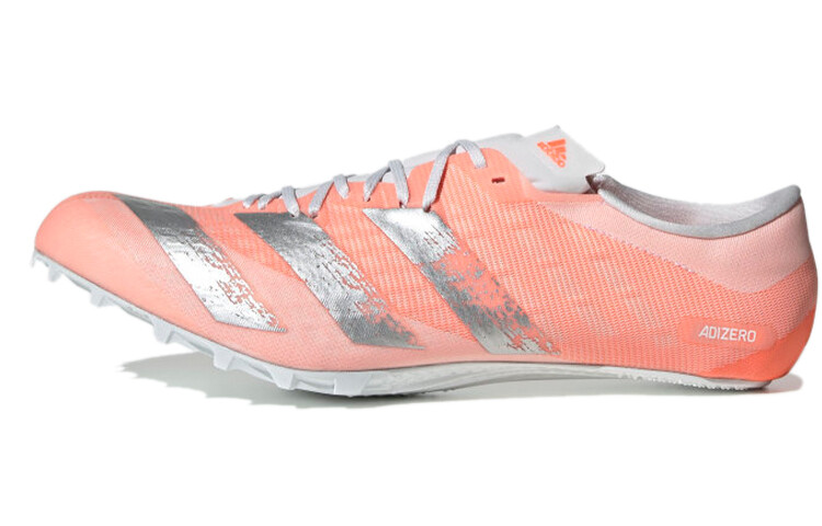 

Кроссовки Adizero Series для бега мужские с низким верхом розового/серебристого цвета Adidas