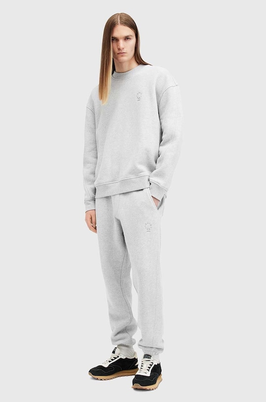 

Хлопковые спортивные брюки HAVEN Allsaints, серый