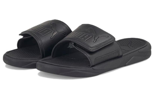 Тапочки royalcat comfort sandal 'triple black' Puma, черный — фото 3