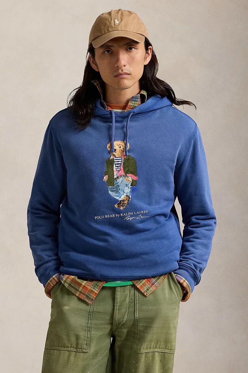 

Толстовка Polo Ralph Lauren, синий