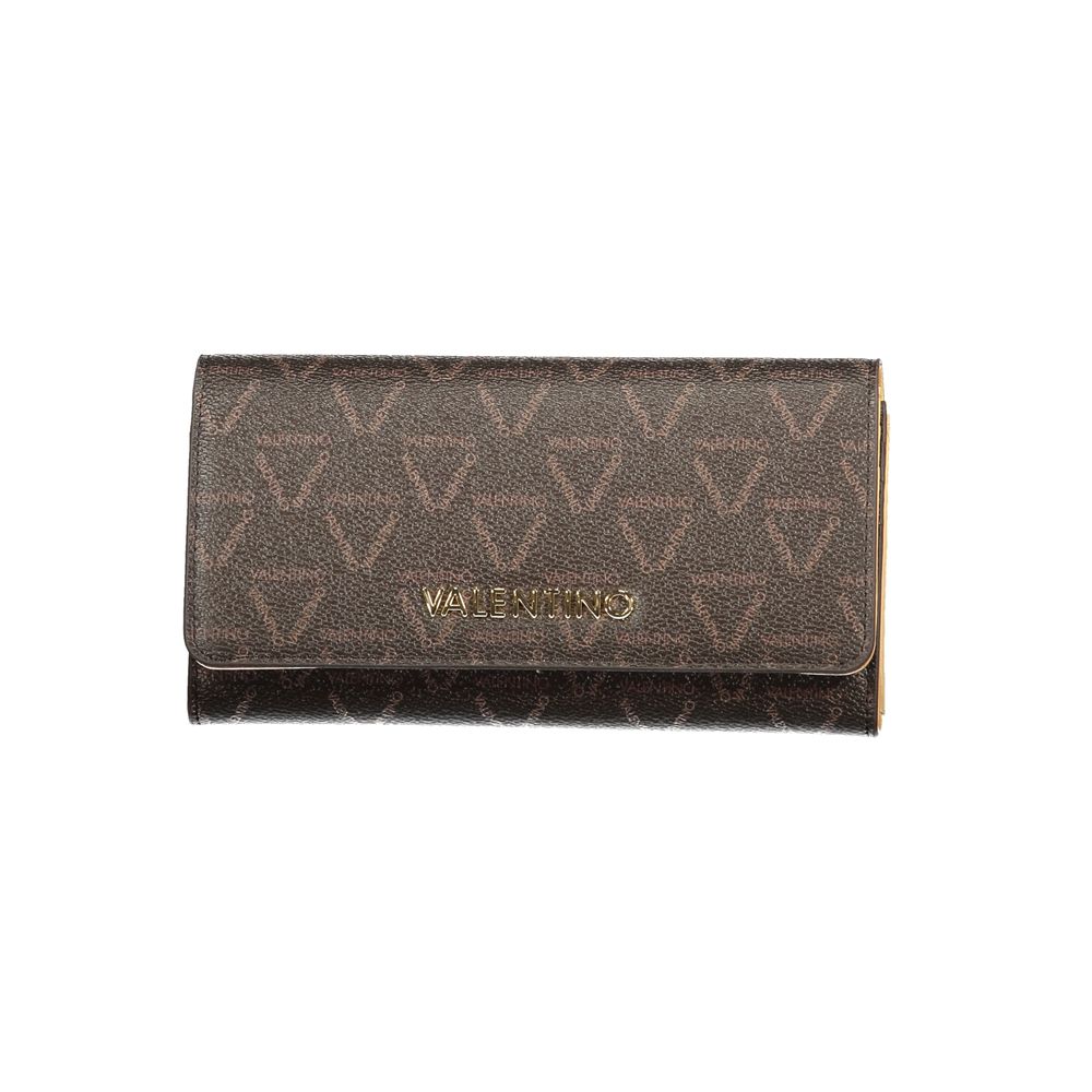 

Коричневый полиэтиленовый кошелек Valentino Bags