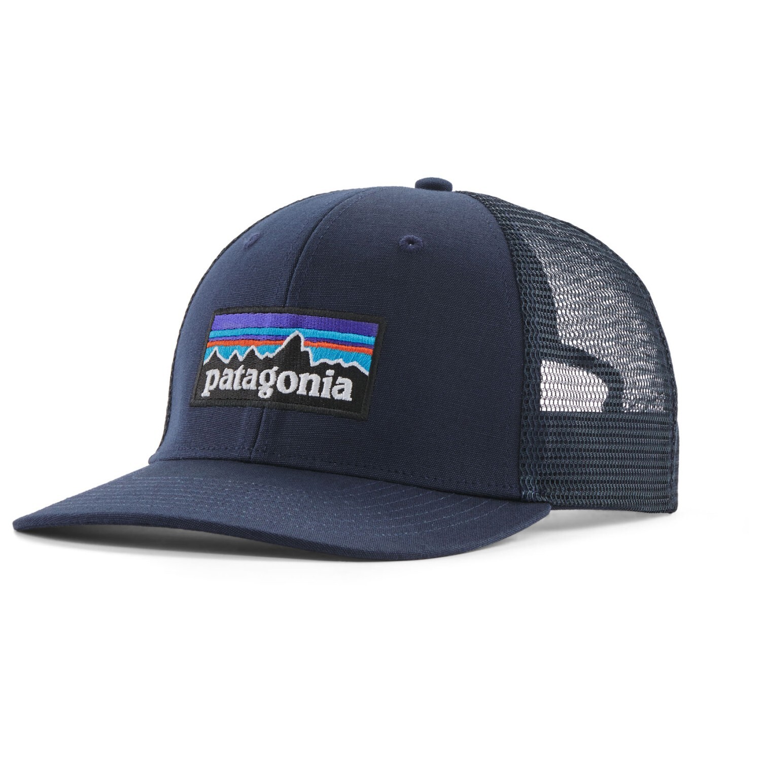 

Кепка Patagonia P-6 Logo Trucker Hat, цвет New Navy