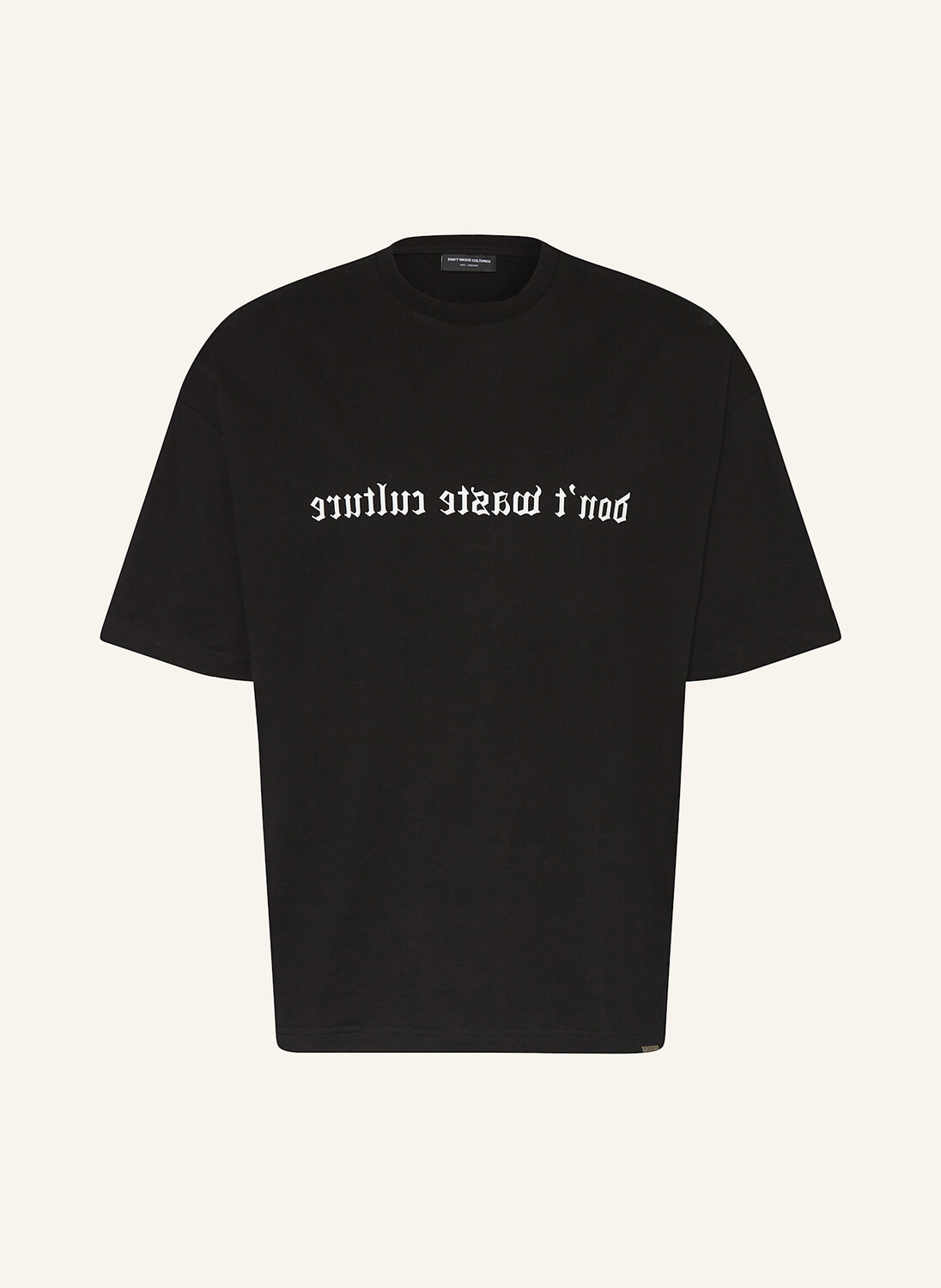

Футболка Don'T Waste Culture, черный
