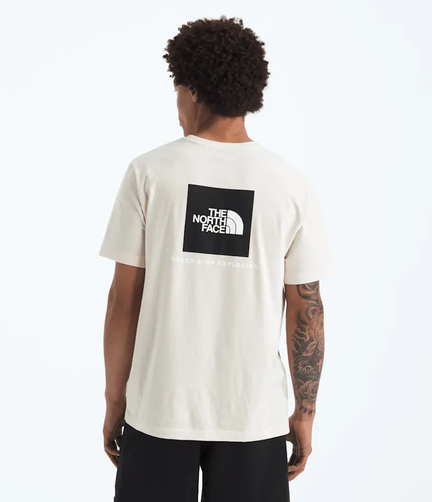 

Мужская футболка Evolution Box NSE с коротким рукавом The North Face, White Dune