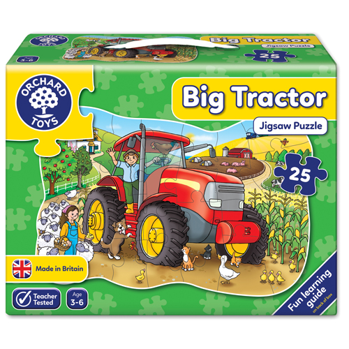 

Пазлы Big Tractor Puzzle