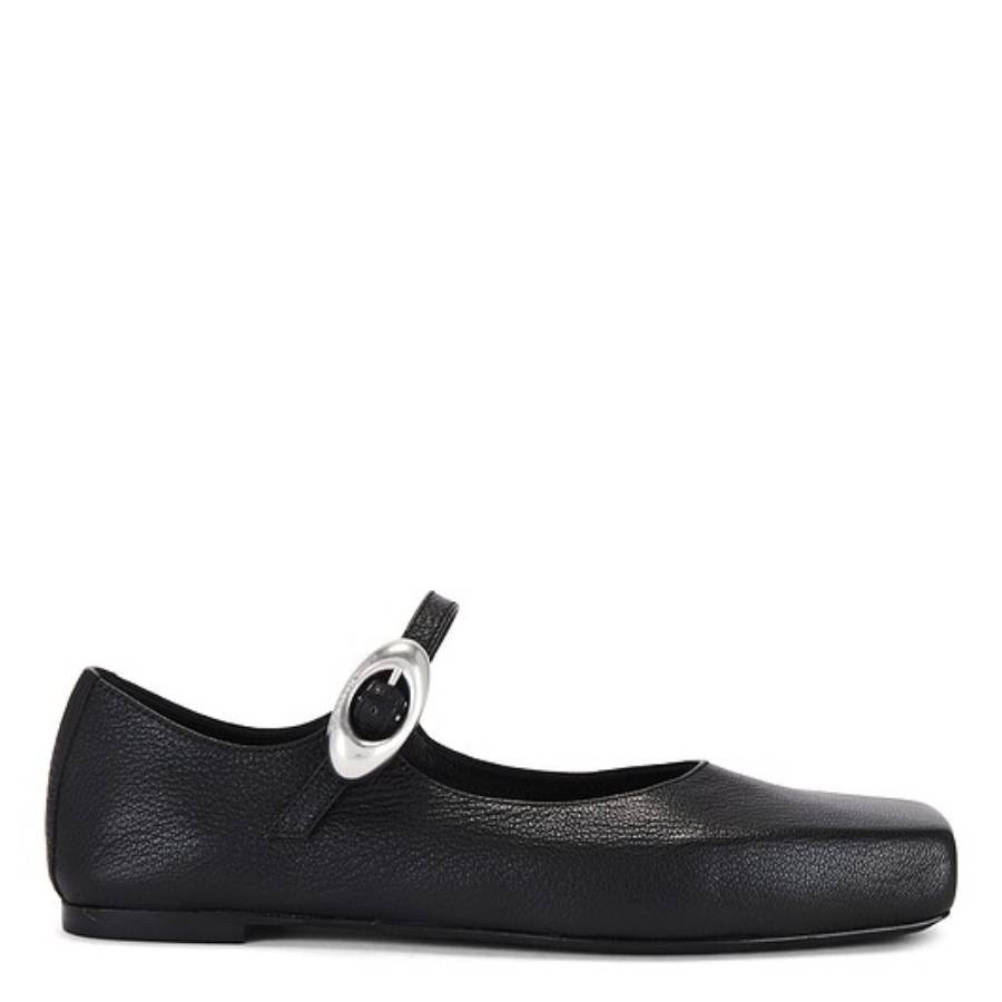 T от Alexander Wang Билло Мэри Джейн кожаные балетки T By Alexander Wang, черный