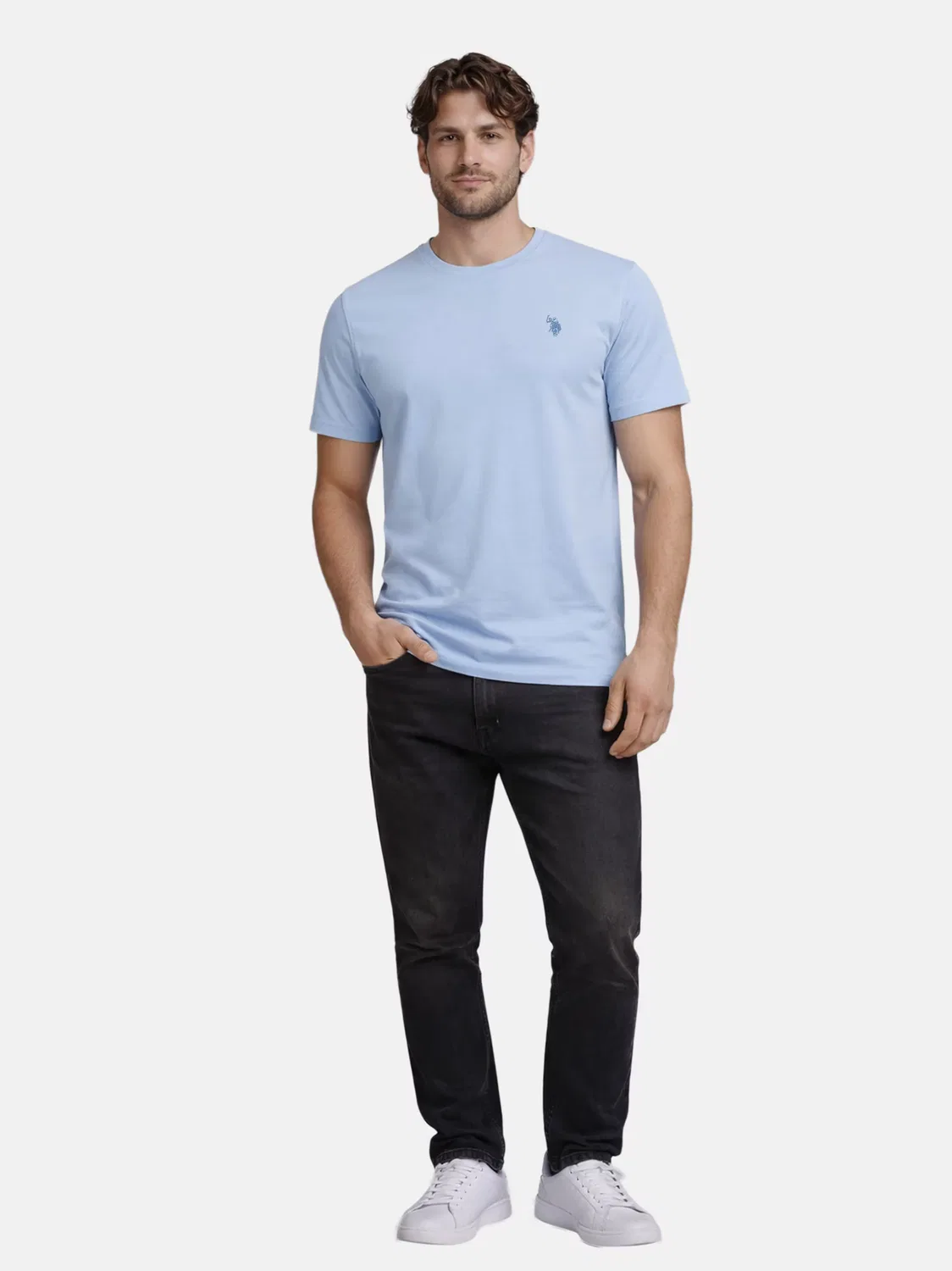 Футболка U.S. Polo Assn., Light Blue — фото 4