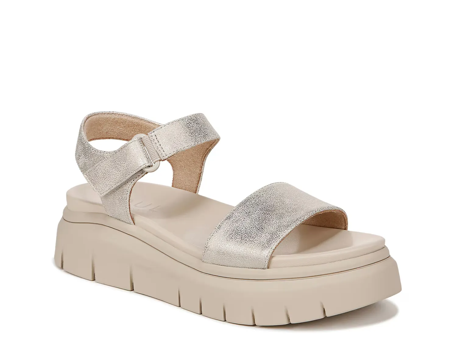 

Сандалии Poppi Wedge Sandal Soul Naturalizer, золотой/металлик