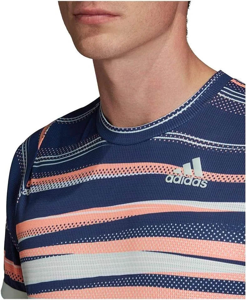 Футболка FreeLift adidas, тёмно-зелёный/техно-индиго — фото 2