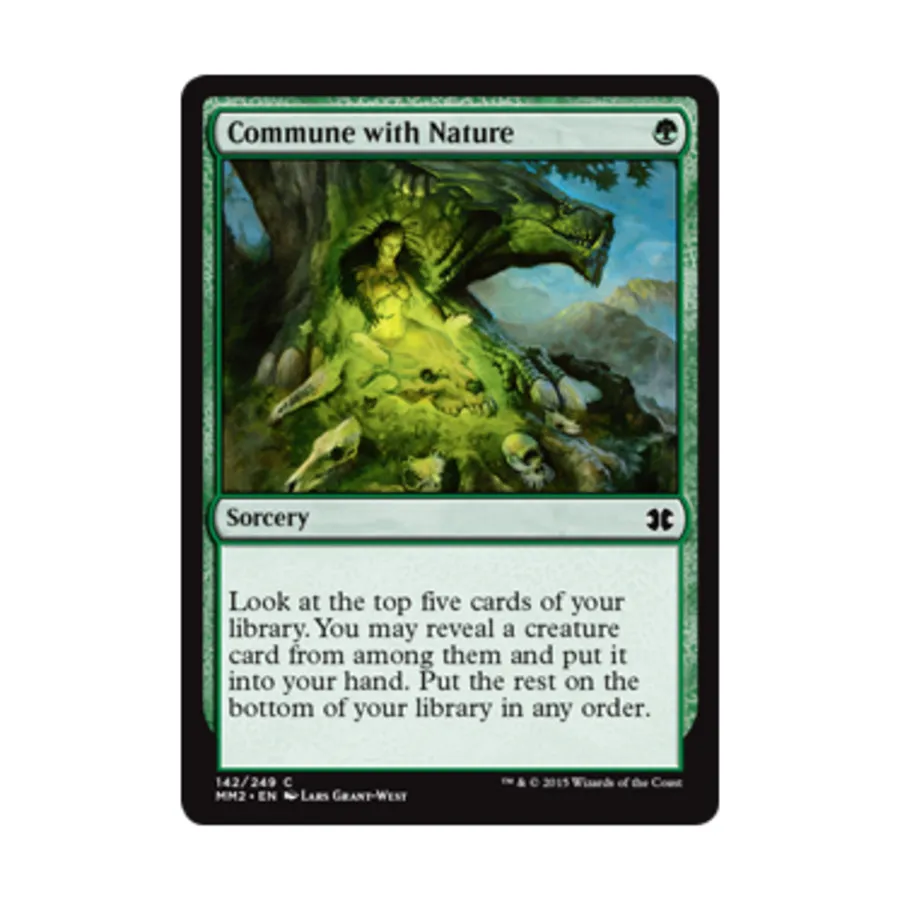 

CCG Общение с природой (С) (Фольга), MTG - Modern Masters 2015