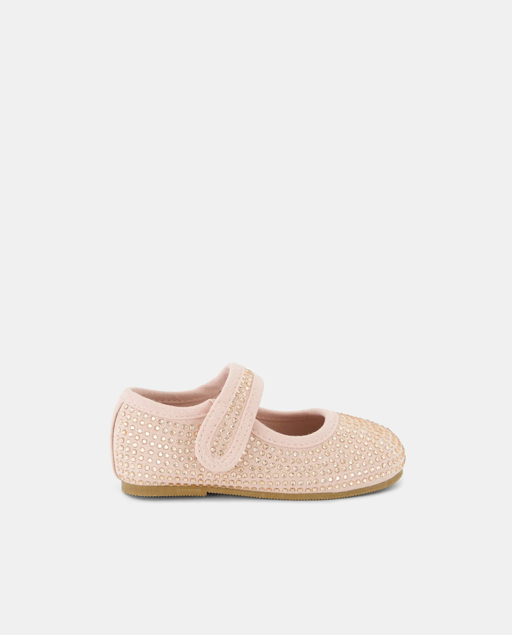 

Балетки с кристалликами застёжка с пряжкой для девочки Baby El Corte Inglés, розовый