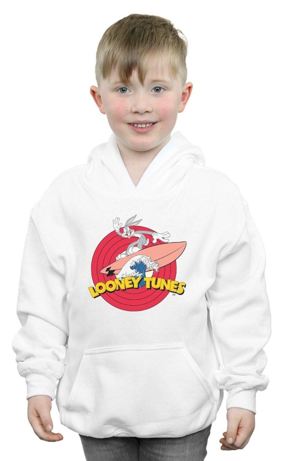 

Толстовка для серфинга Bugs Bunny Looney Tunes, белый