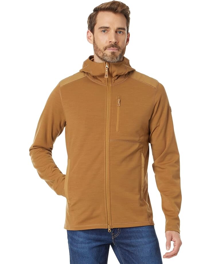 

Худи Fjällräven Keb Fleece, цвет Buckwheat Brown
