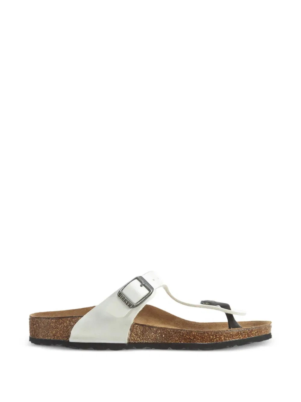 Сандалии Gizeh с застежкой-пряжкой Birkenstock Kids, белый