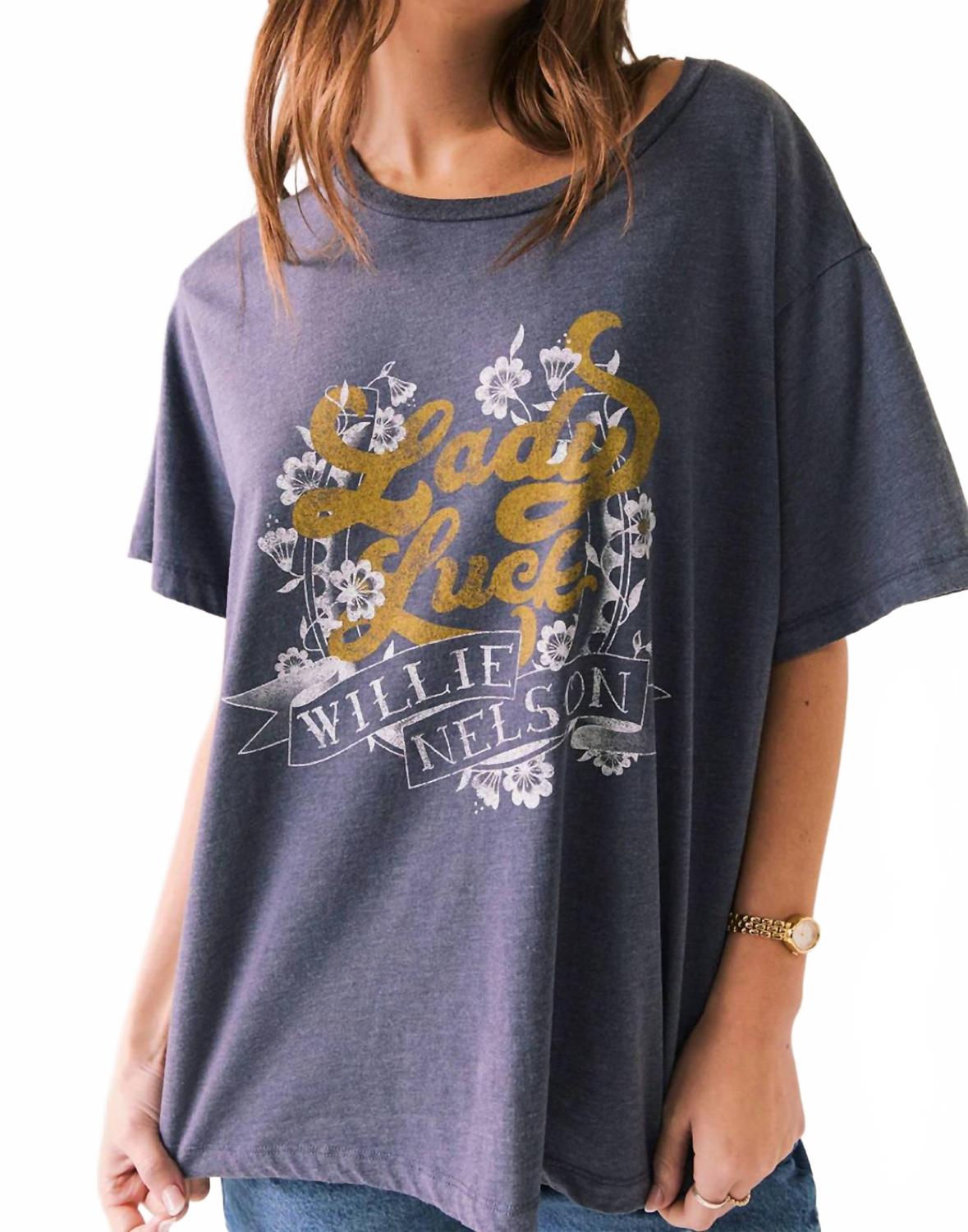 

Футболка с принтом Willie Nelson в цвете Avalon Chaser, Avalon
