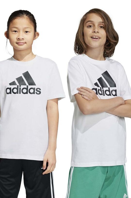 

Детская хлопковая футболка U BL adidas, белый