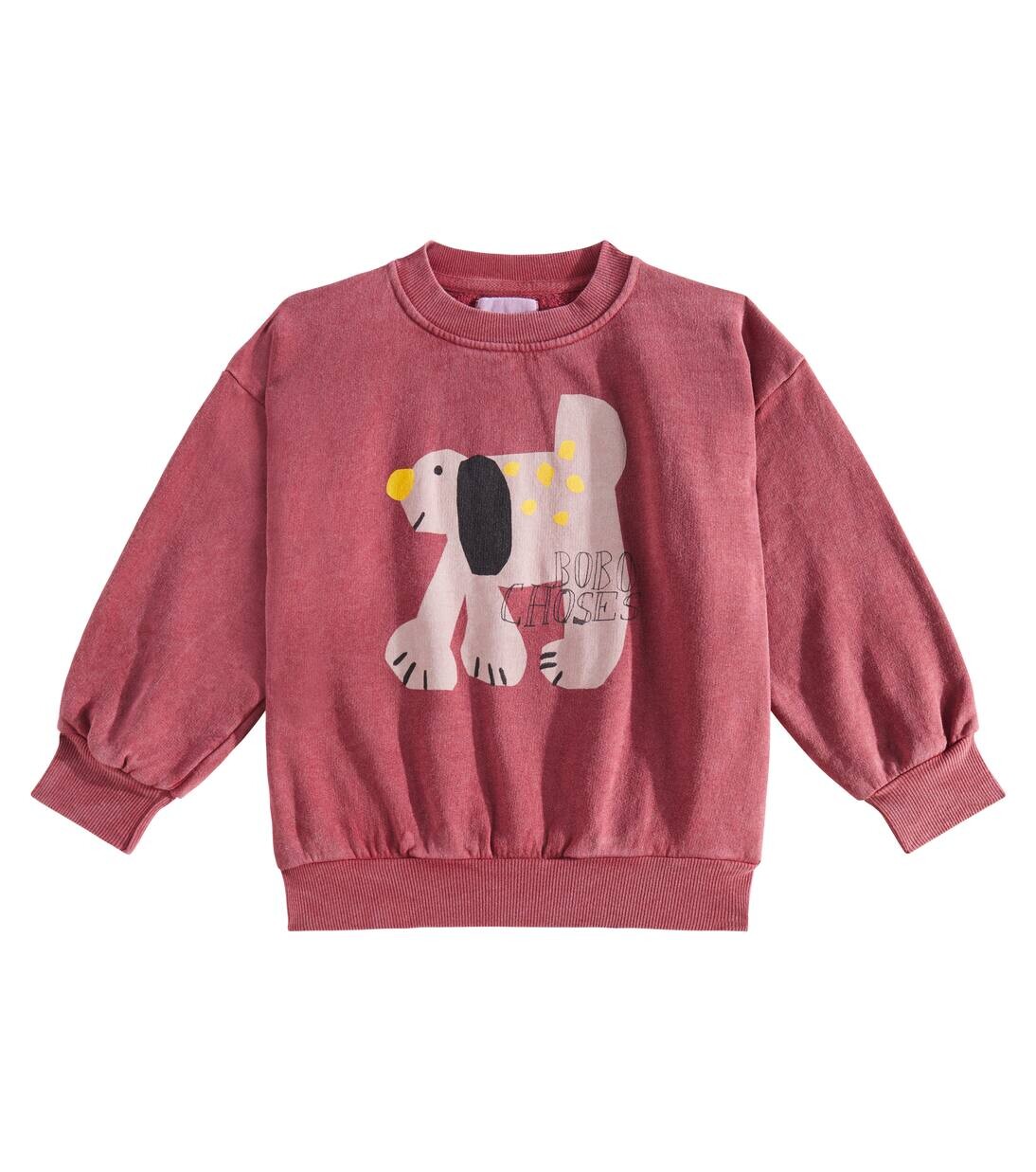 

Свитшот из хлопкового джерси Fairy Dog Bobo Choses, цвет bordeaux