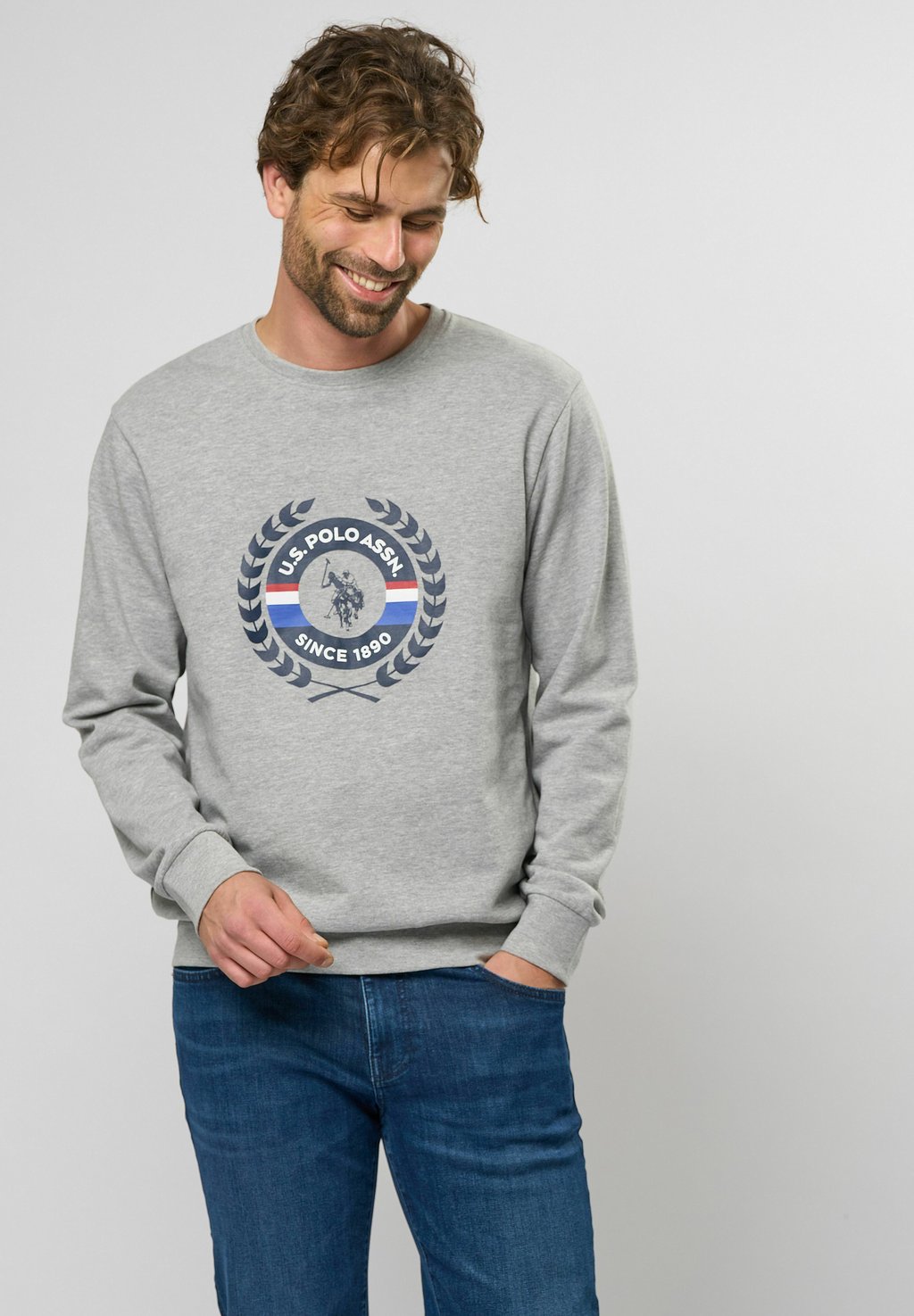 

Толстовка LIMITED ANNIVERSARY U.S. Polo Assn., серый