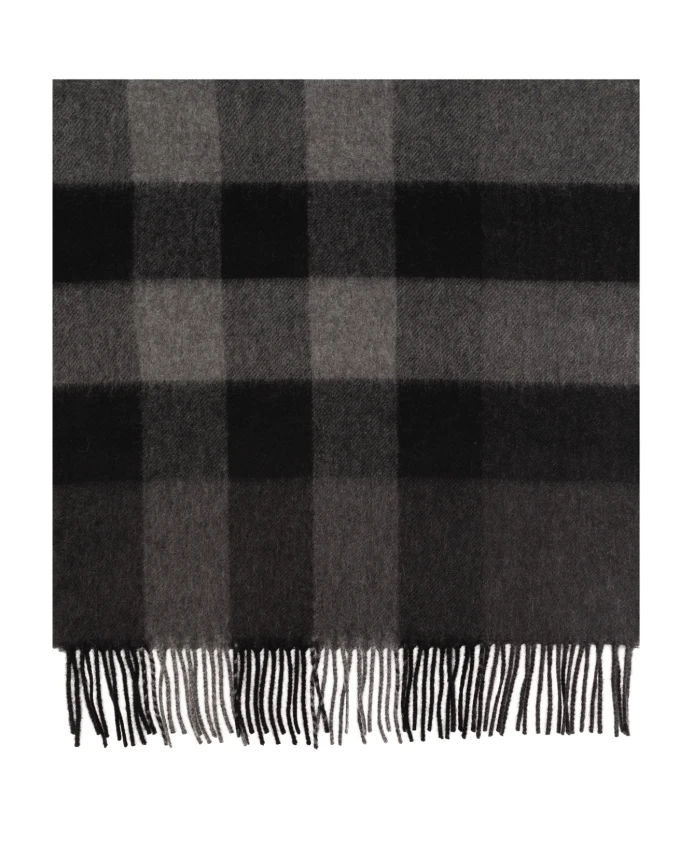 

Кашемировый шарф Burberry, черный