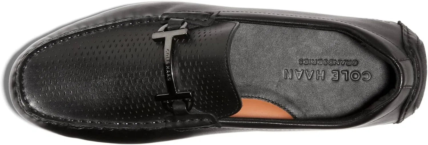 Мужские лоферы Cole Haan Grand Laser BitDriver, Black — фото 2