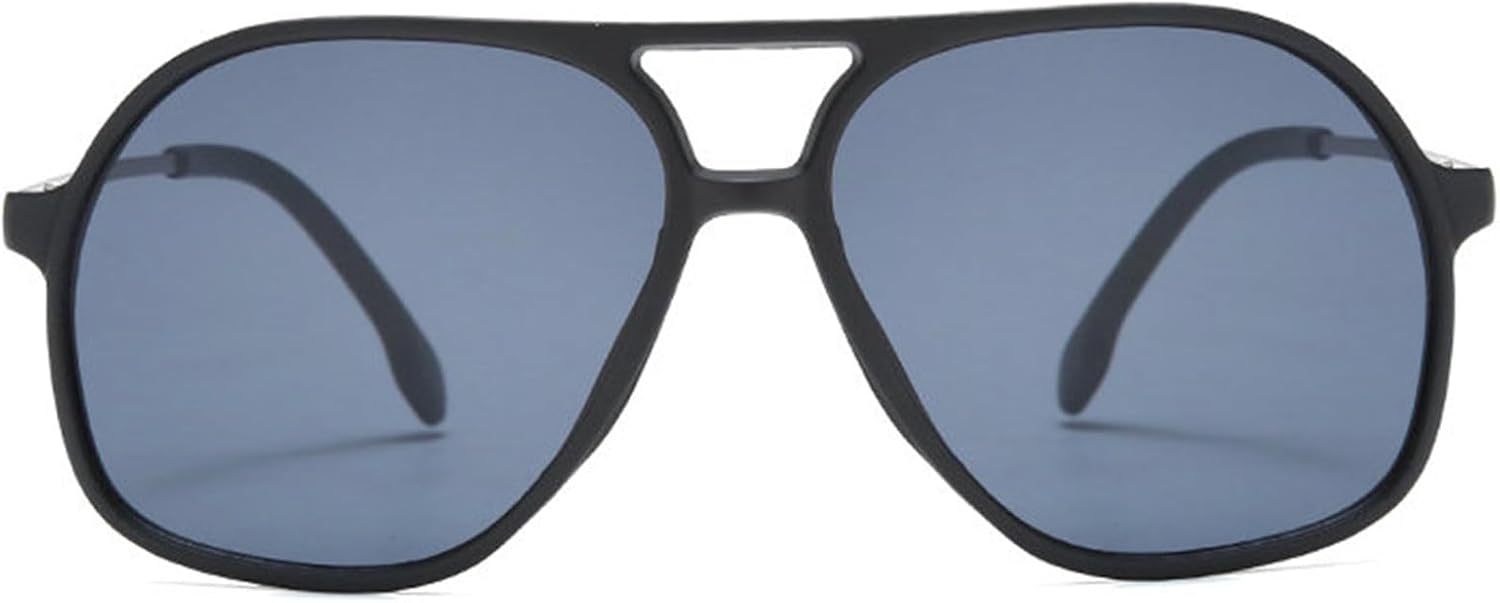 

Willochra — большие женские солнцезащитные очки-пилот с двойной перемычкой, модные градиентные очки с защитой от УФ-излучения UV400, мужские трендовые черные и синие солнцезащитные очки, C1