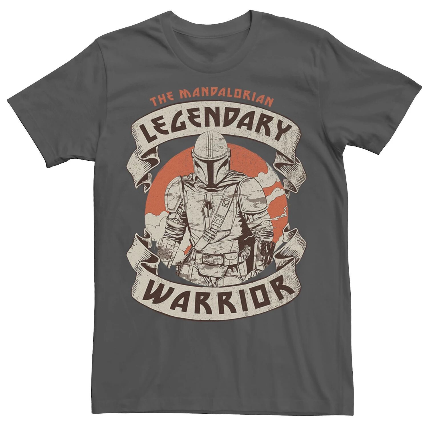 

Мужская футболка с рисунком The Mandalorian Legendary Warrior Star Wars