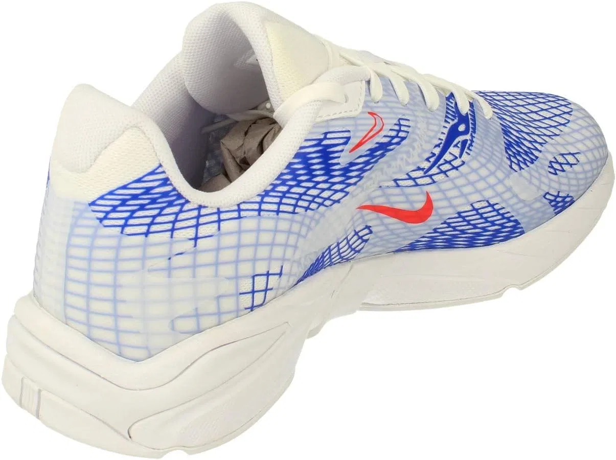 Мужские беговые кроссовки Nike Ghoswift CW2635 (размер UK 5.5 US 6 EU 38.5, цвет белый, малиновый, синий 100), белый, темно-синий — фото 3