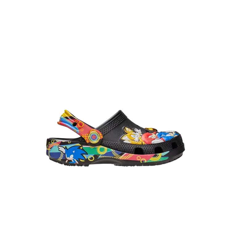 Сабо SEGA Sonic The Hedgehog x Crocs Classic Clog TD, черный