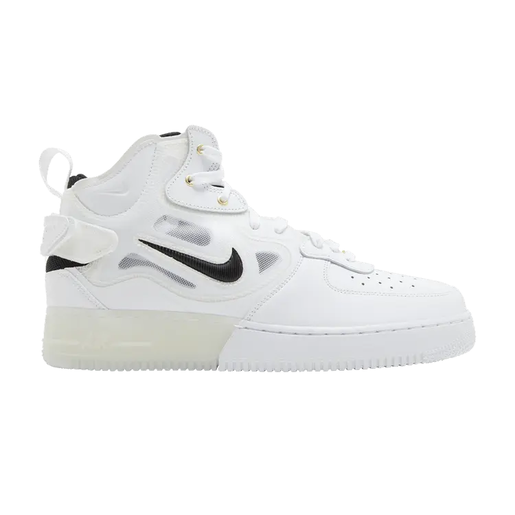 

Кроссовки Nike Air Force 1 Mid React '40th Anniversary - White Black', белый