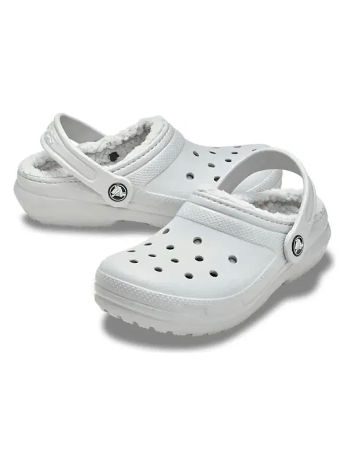 Клоги Crocs Classic Lined, белый — фото 2