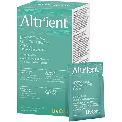 

Altrient от LivOn Labs Липосомальная Setria Липосферический глутатион Добавка GSH 30 пакетов