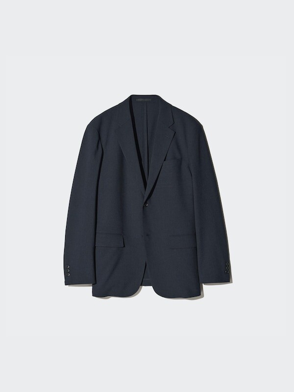 

Куртка airsense шерстяная Uniqlo, синий