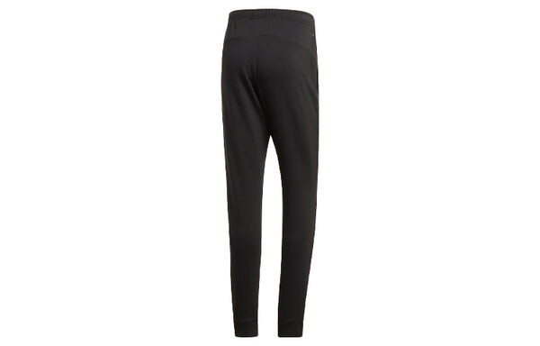 Повседневные брюки athleisure casual sports трикотажные длинные брюки Adidas, черный — фото 2