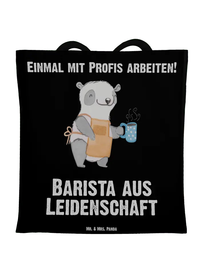 

Сумка для переноски Mr & Mrs Panda Barista Leidenschaft, черный