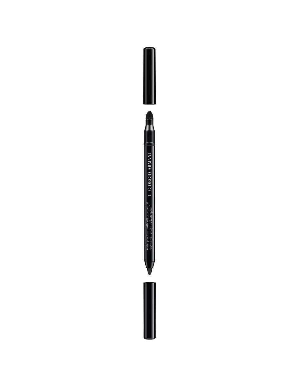 Карандаш для глаз Smooth Silk Eye Pencil водостойкий Giorgio Armani, Granite Black — фото 2