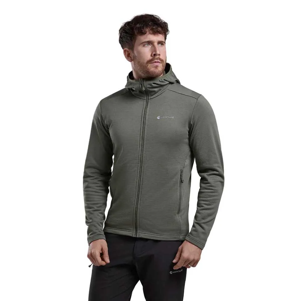 

Флис Montane Protium full zip, серый