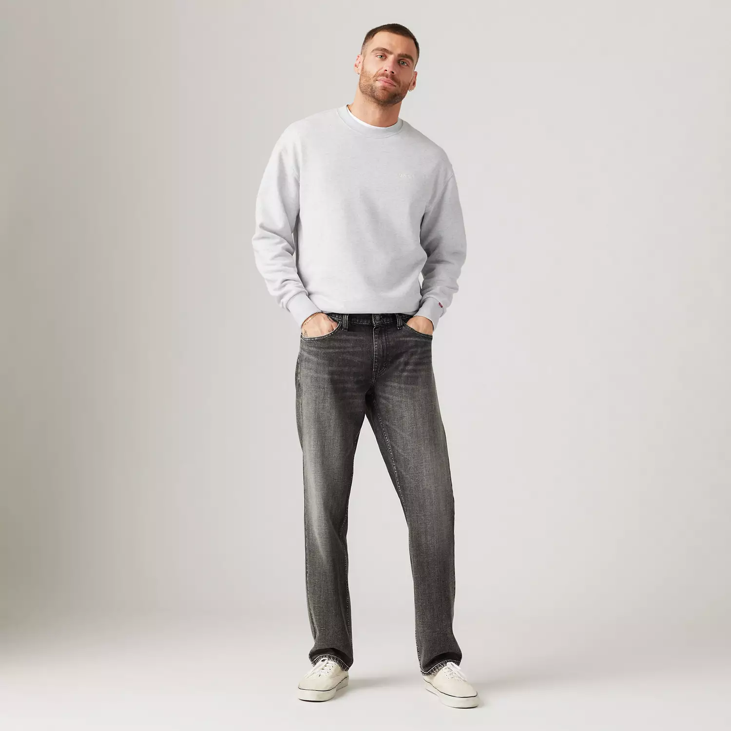 

559 свободные мужские джинсы прямого кроя Levi's, черный