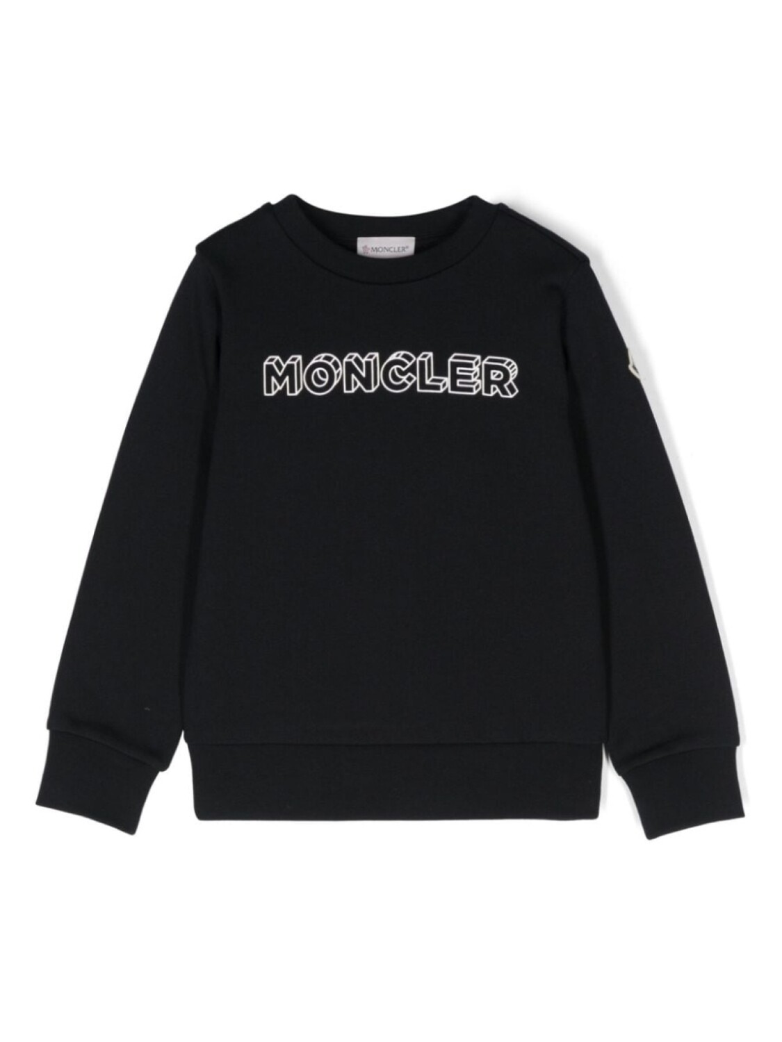 

Moncler Enfant толстовка с логотипом, синий