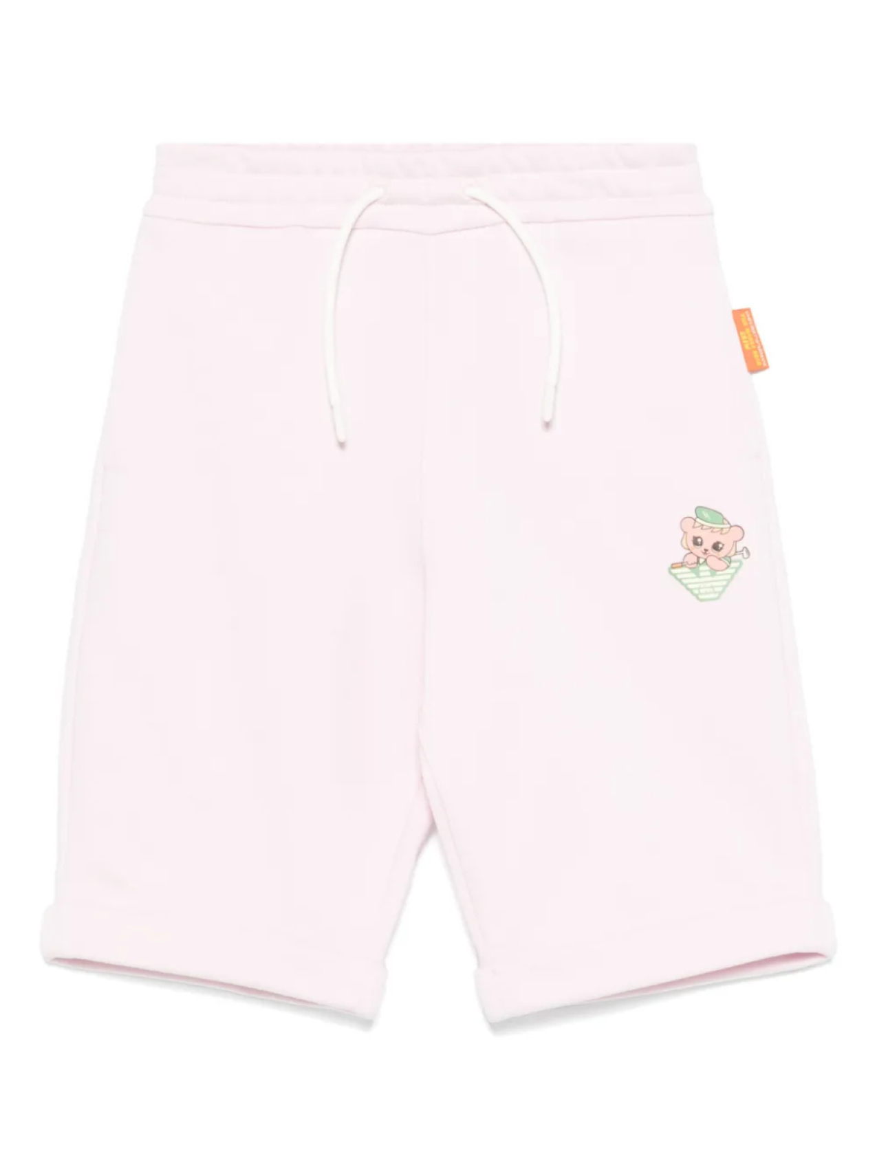 

Emporio Armani Kids шорты Manga Bear Crew, розовый