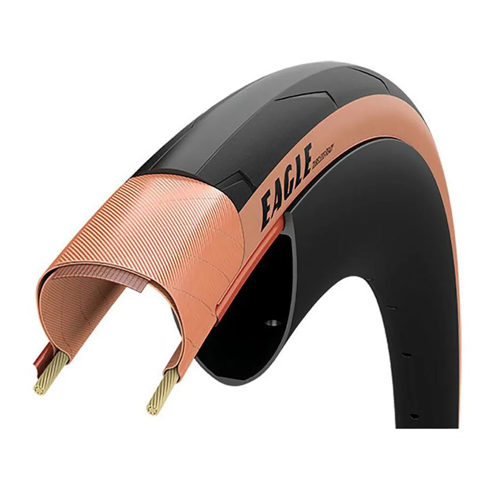 

Дорожная шина Goodyear Eagle Tubeless 700 x 28, золотой