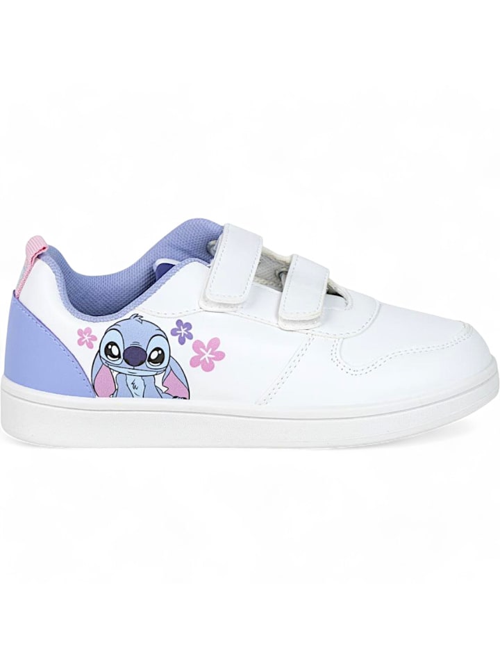 

Кроссовки на шнуровке Lilo & Stitch, белый