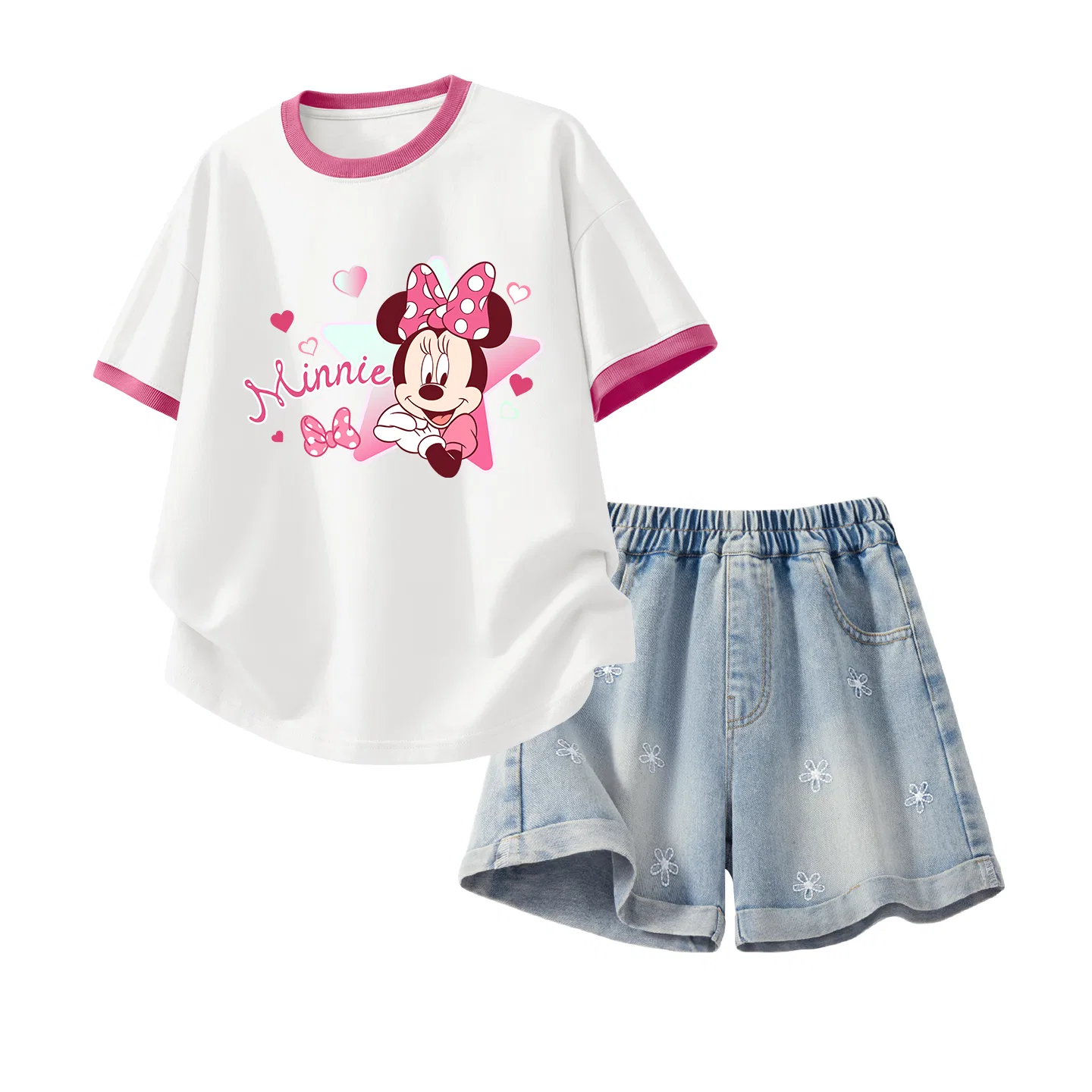Детский спортивный костюм Disney Kids Casual Sportswear джинсовый синий — фото 3