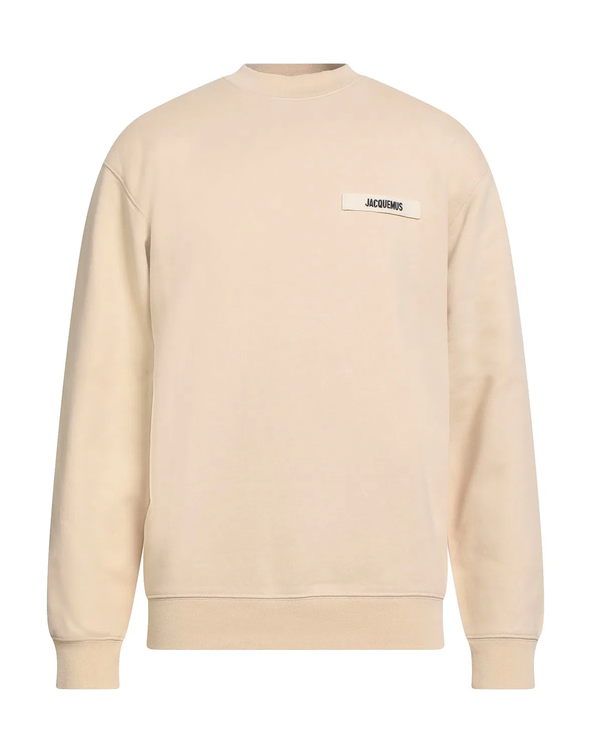 Свитшот с логотипом Jacquemus бежевый