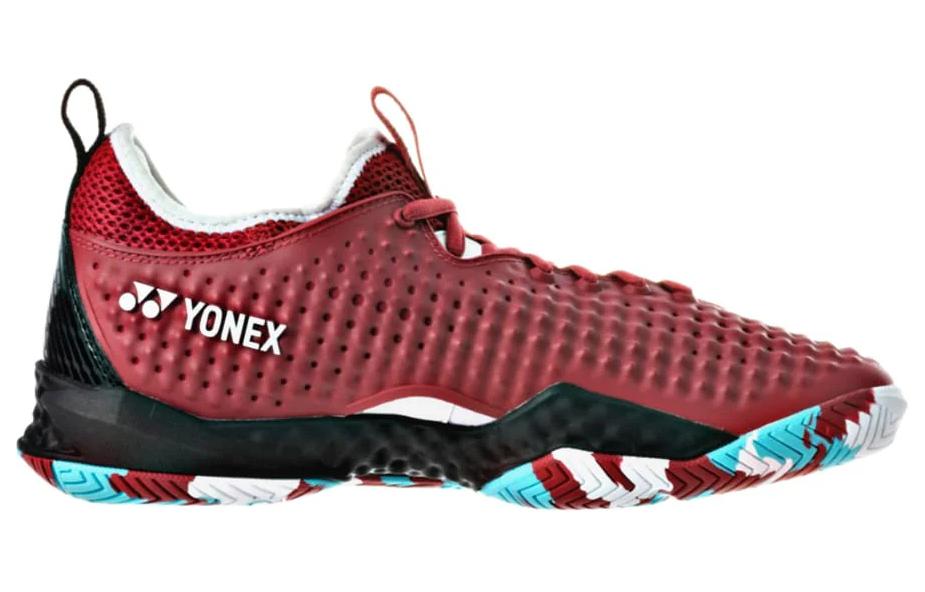 YONEX Кроссовки для тенниса Unisex Low top Black/Red — фото 3