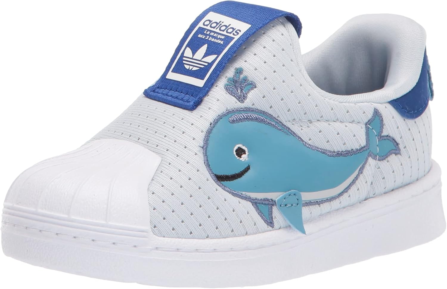 

Мужские кроссовки adidas Originals Superstar Classic низкие, белый/синий