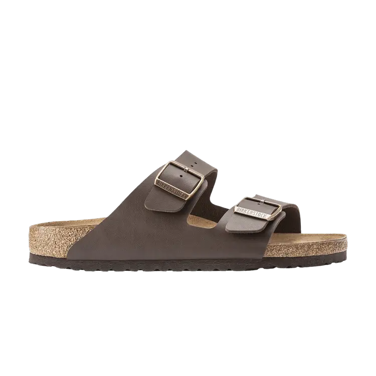 

Кроссовки Birkenstock Arizona Birko-Flor Dark Brown, коричневый