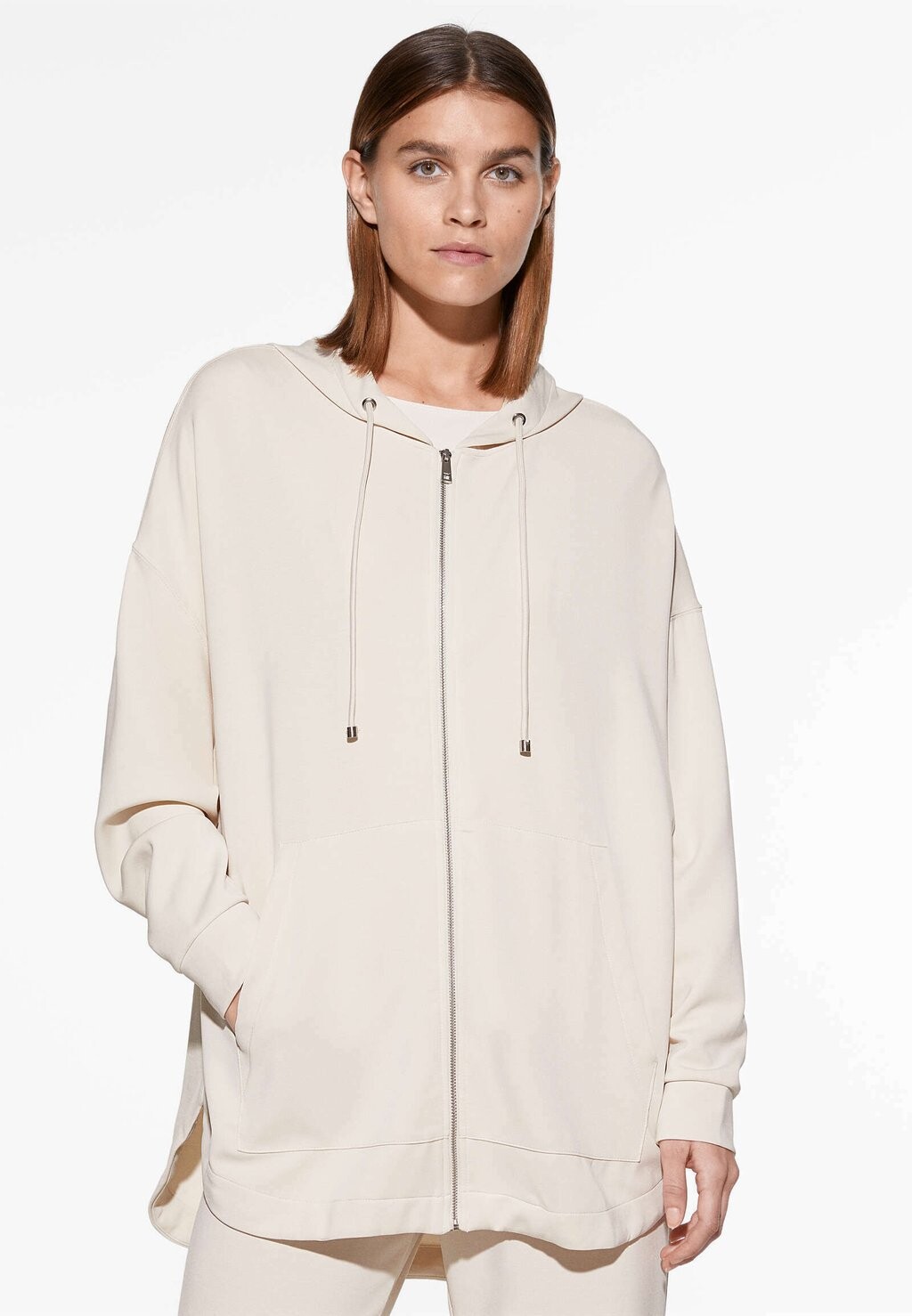 

Толстовка SOFT TOUCH OVERSIZED OYSHO, цвет beige