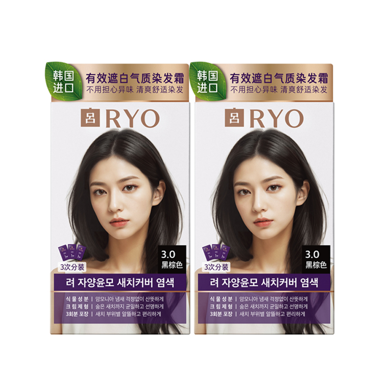 

Краски и осветлители для волос унисекс Ryo, черный