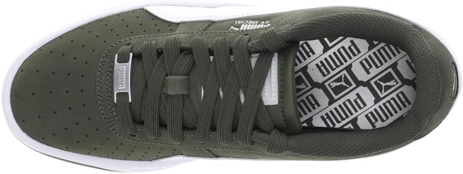 Мужские кроссовки PUMA Gv Special Olive на шнуровке, повседневные - зеленые — фото 4